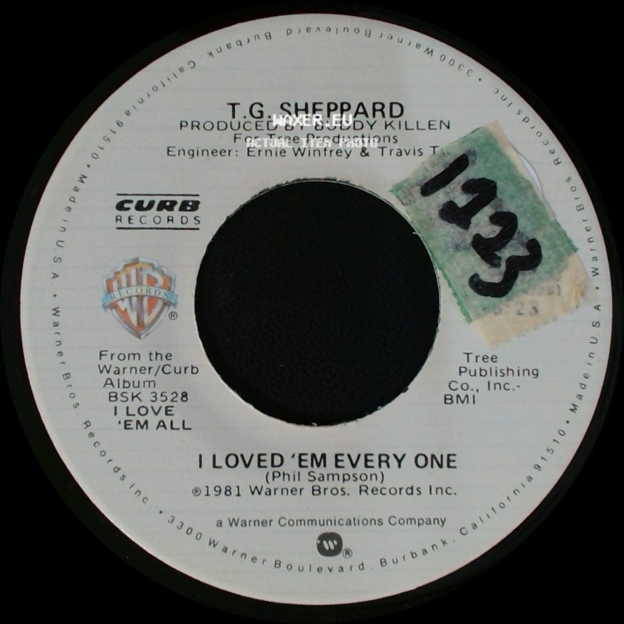 T.G. Sheppard - I Loved 'em Every One / I Could Never Dream The Way You Feel side A