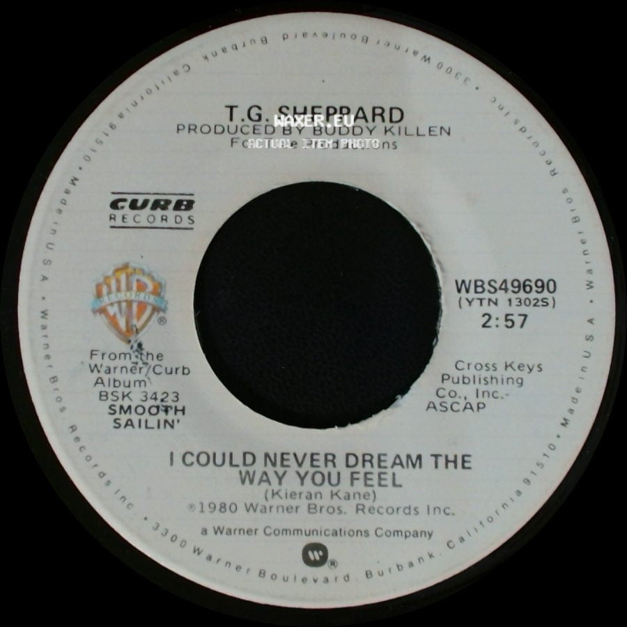 T.G. Sheppard - I Loved 'em Every One / I Could Never Dream The Way You Feel side B