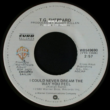 T.G. Sheppard - I Loved 'em Every One / I Could Never Dream The Way You Feel side B