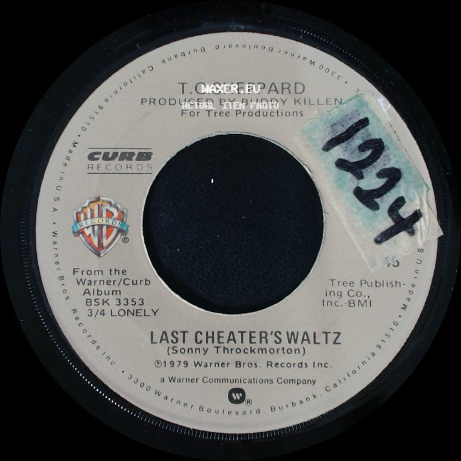 T.G. Sheppard - Last Cheater's Waltz / I'll Be Coming Back For More side A