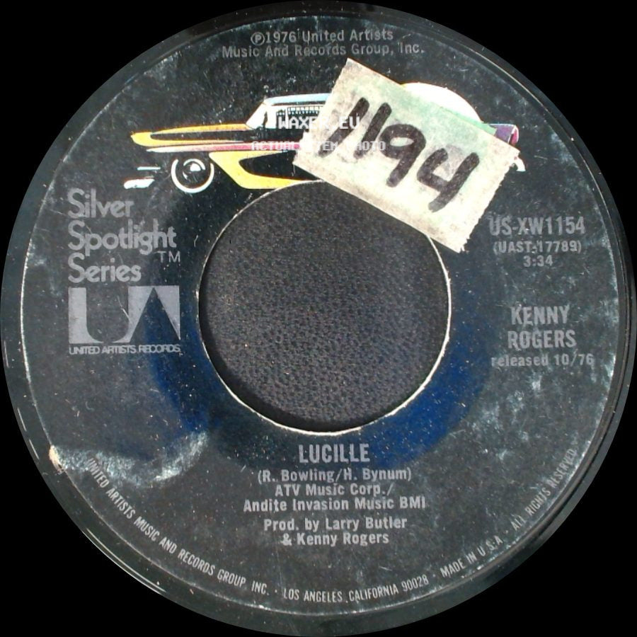 Kenny Rogers - Lucille / Something's Burning side A