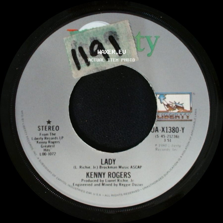 Kenny Rogers - Lady / Sweet Music Man side A