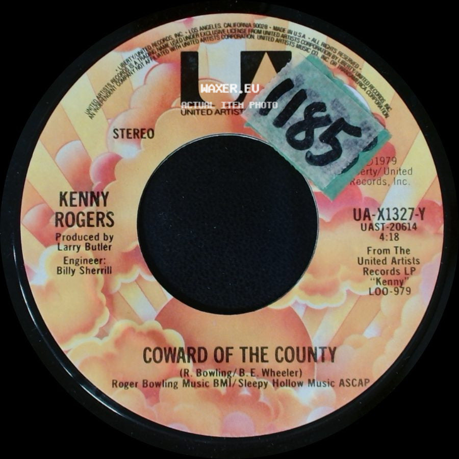 Kenny Rogers - Coward Of The County / I Want To Make You Smile side A