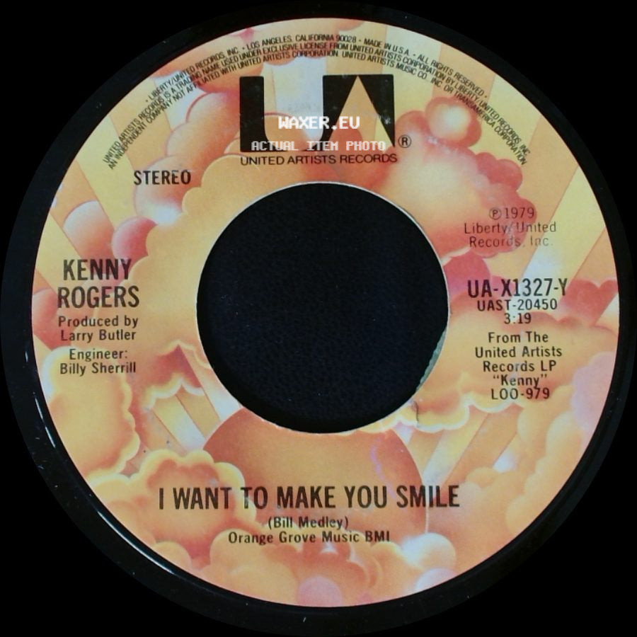 Kenny Rogers - Coward Of The County / I Want To Make You Smile side B