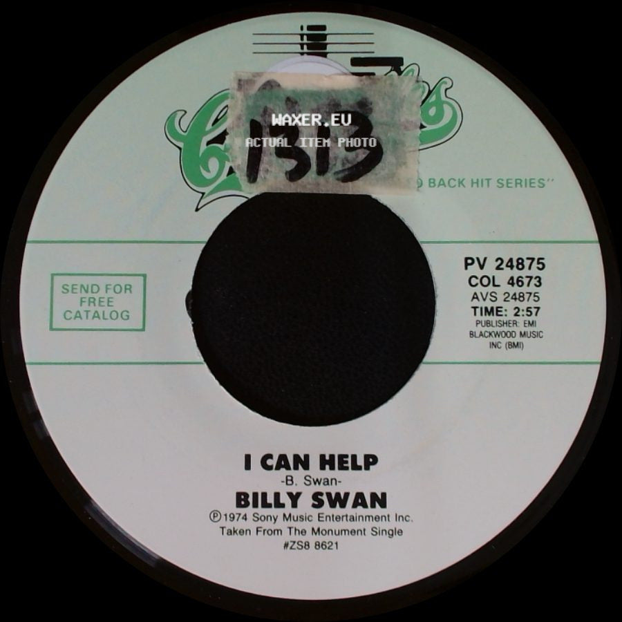 Billy Swan - I Can Help / I'm Her Fool side A