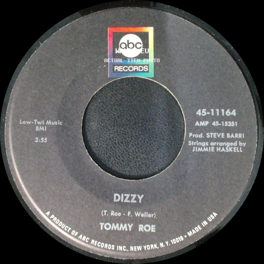 Tommy Roe - The You I Need / Dizzy side B