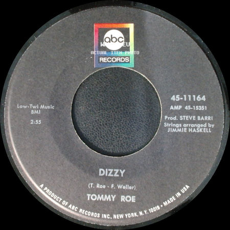 Tommy Roe - The You I Need / Dizzy side B