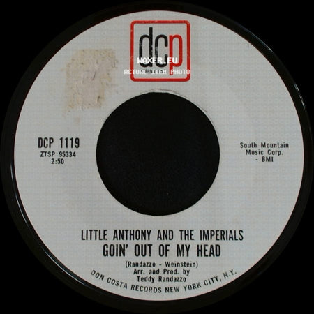Little Anthony And The Imperials - Goin' Out Of My Head / Make It Easy On Yourself side A