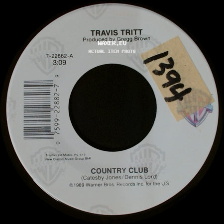Travis Tritt - Country Club / Sign Of The Times side A