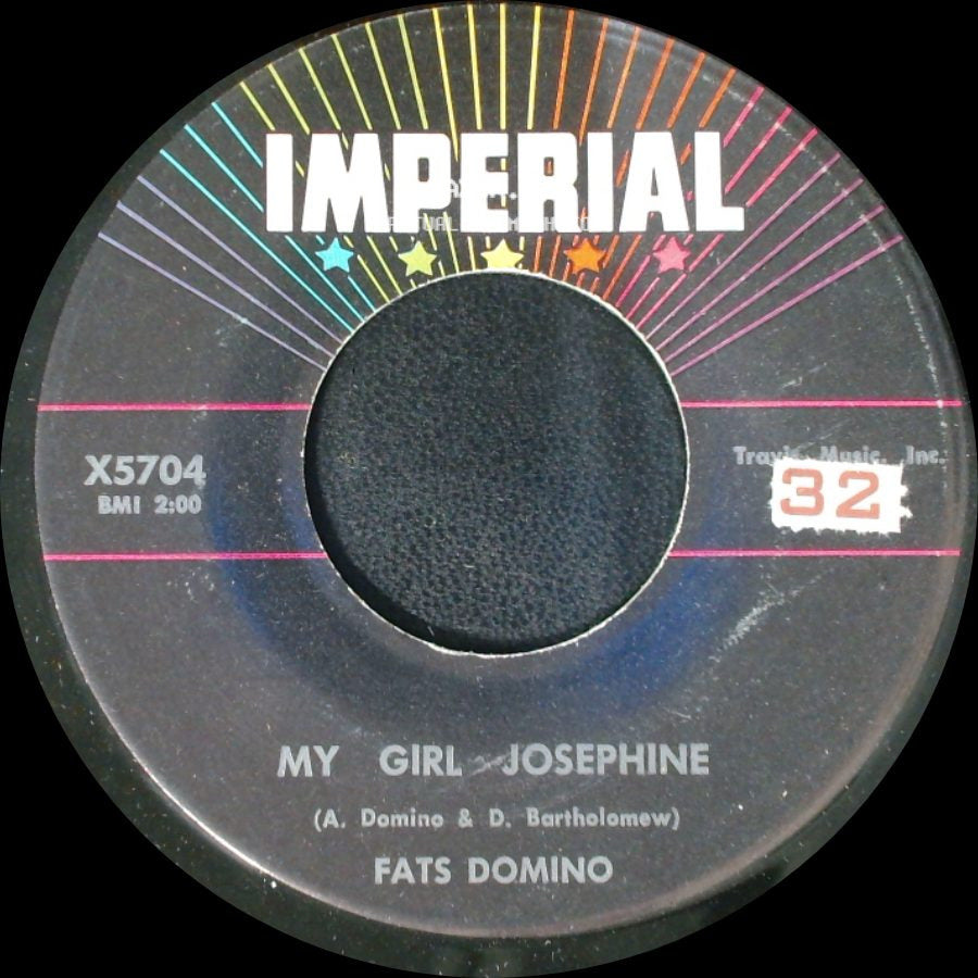 Fats Domino - My Girl Josephine / Natural Born Lover side A
