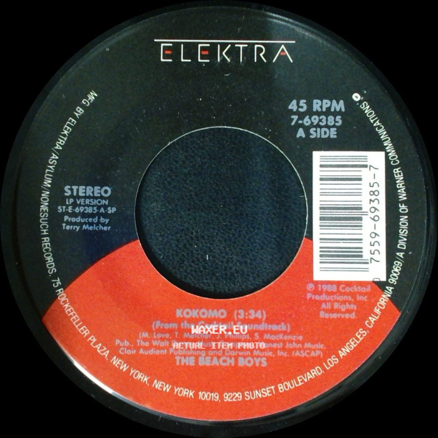 The Beach Boys / Little Richard - Kokomo (3:34) / Tutti Frutti side A