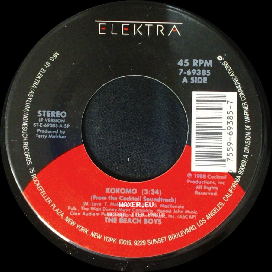 The Beach Boys / Little Richard - Kokomo / Tutti Frutti side A