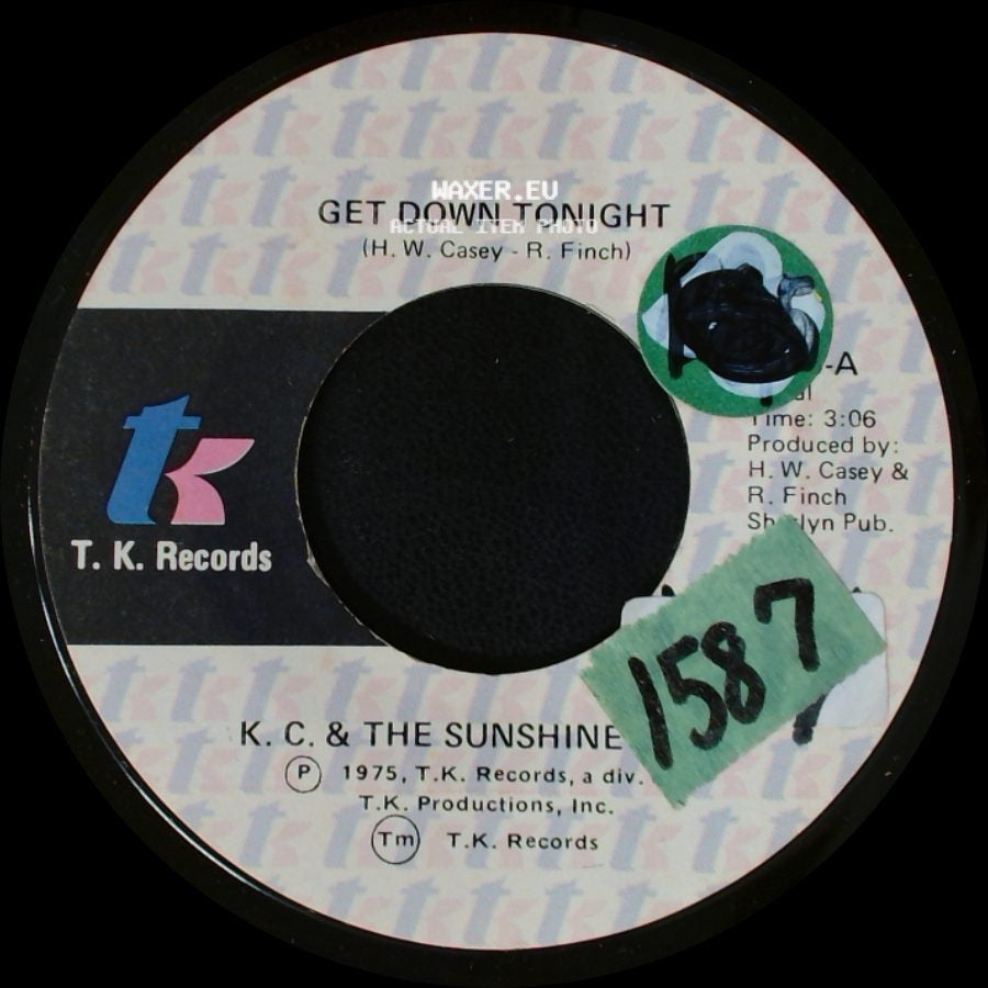 K. C. & The Sunshine Band / K.C. & The Sunshine - You Don't Know / Get Down Tonight side B