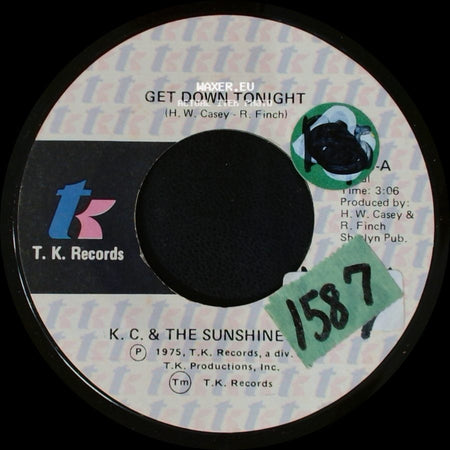 K. C. & The Sunshine Band / K.C. & The Sunshine - You Don't Know / Get Down Tonight side B