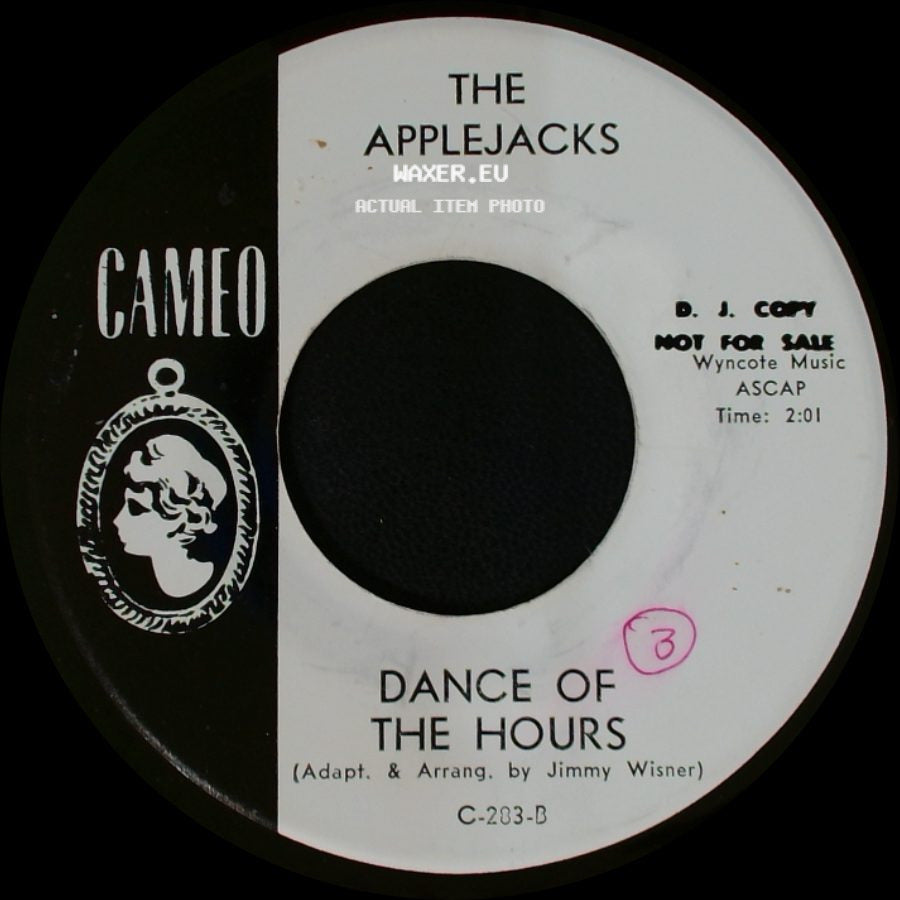 The Applejacks - Hot Toddy / Dance Of The Hours side B
