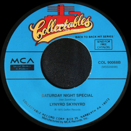 Lynyrd Skynyrd - Saturday Night Special / Sweet Home Alabama side A