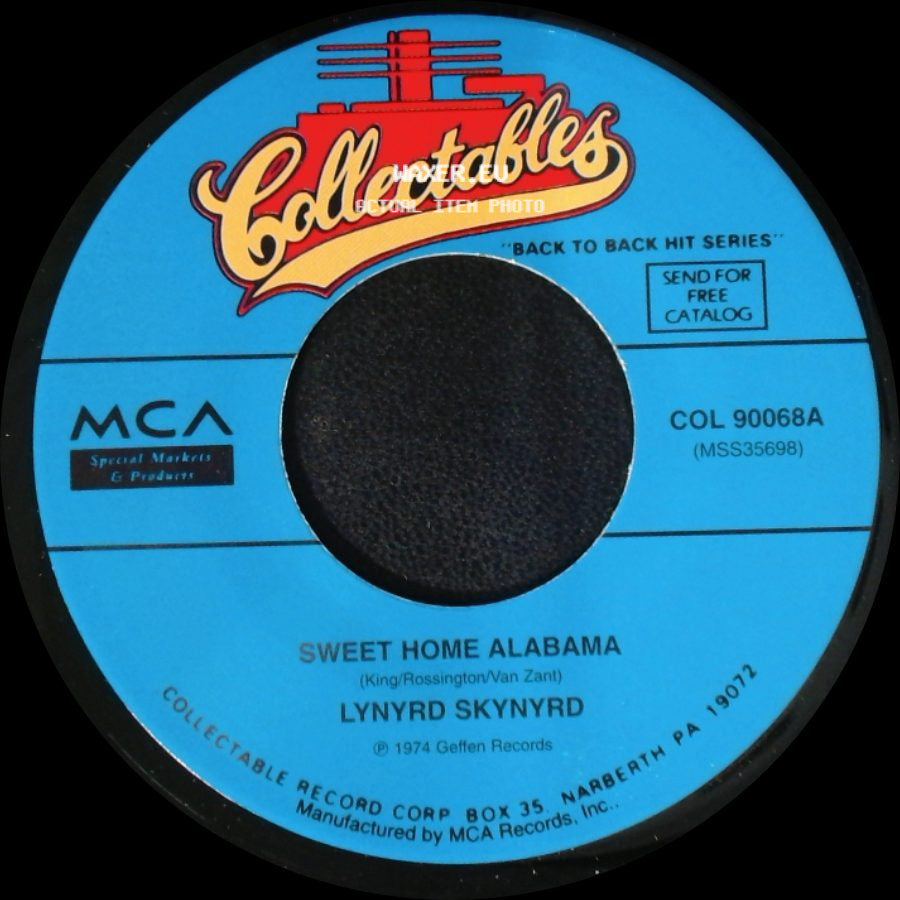 Lynyrd Skynyrd - Saturday Night Special / Sweet Home Alabama side B