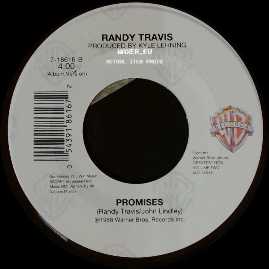 Randy Travis - An Old Pair Of Shoes / Promises side B