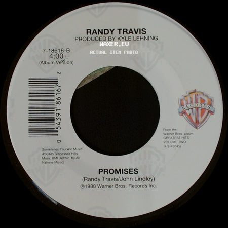 Randy Travis - An Old Pair Of Shoes / Promises side B