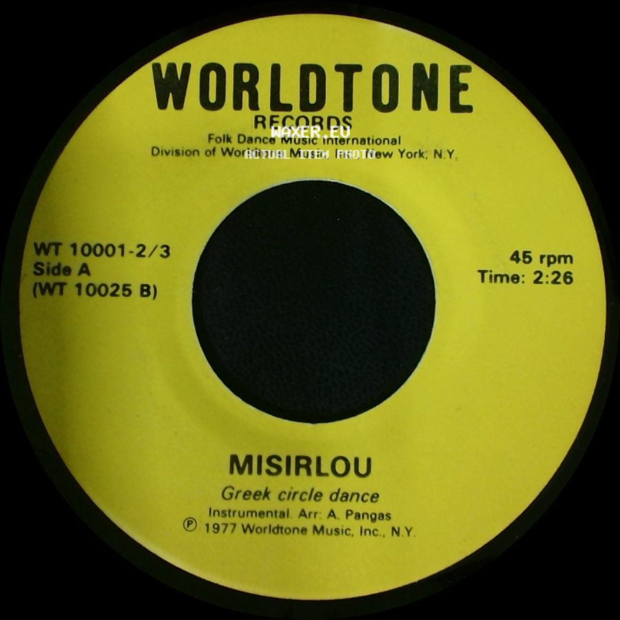 Unknown Artist - Misirlou / Hava Nagila (Hora Melody) side A