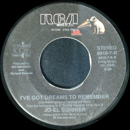 Jo-El Sonnier - (Blue, Blue, Blue) Blue, Blue / I've Got Dreams To Remember side B