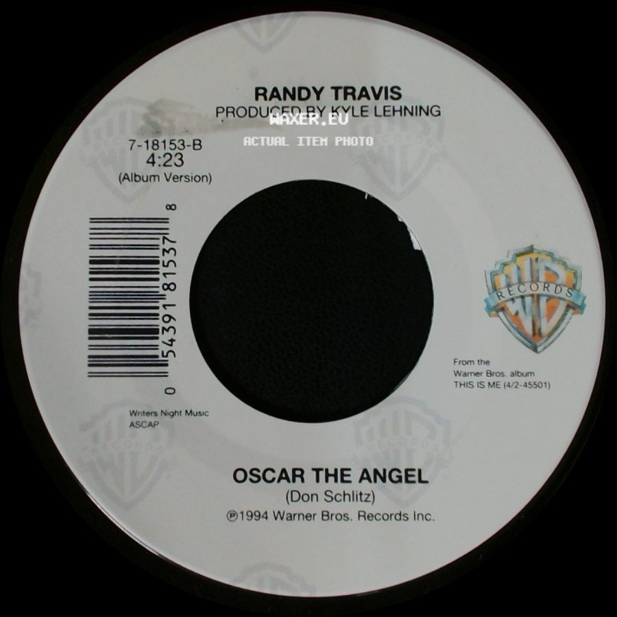 Randy Travis - Whisper My Name / Oscar The Angel side B