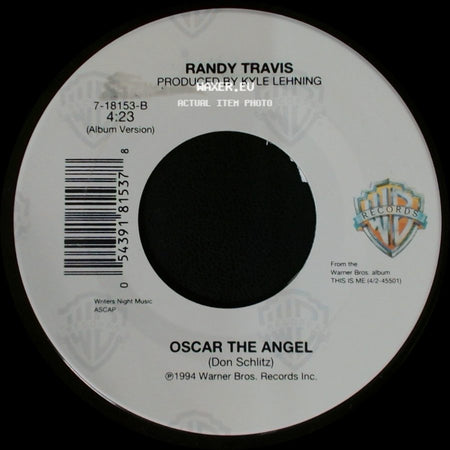 Randy Travis - Whisper My Name / Oscar The Angel side B