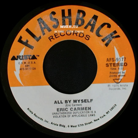 Eric Carmen - All By Myself / Never Gonna Fall In Love Again side A
