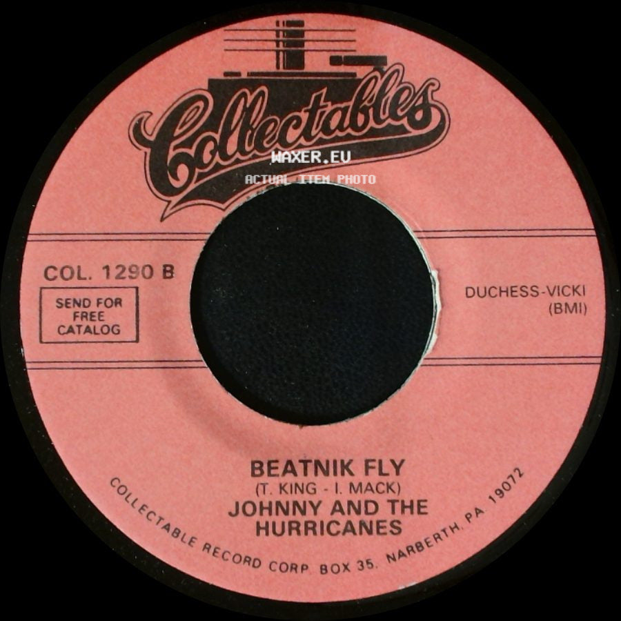 Johnny And The Hurricanes - Beatnik Fly / Cross Fire side A