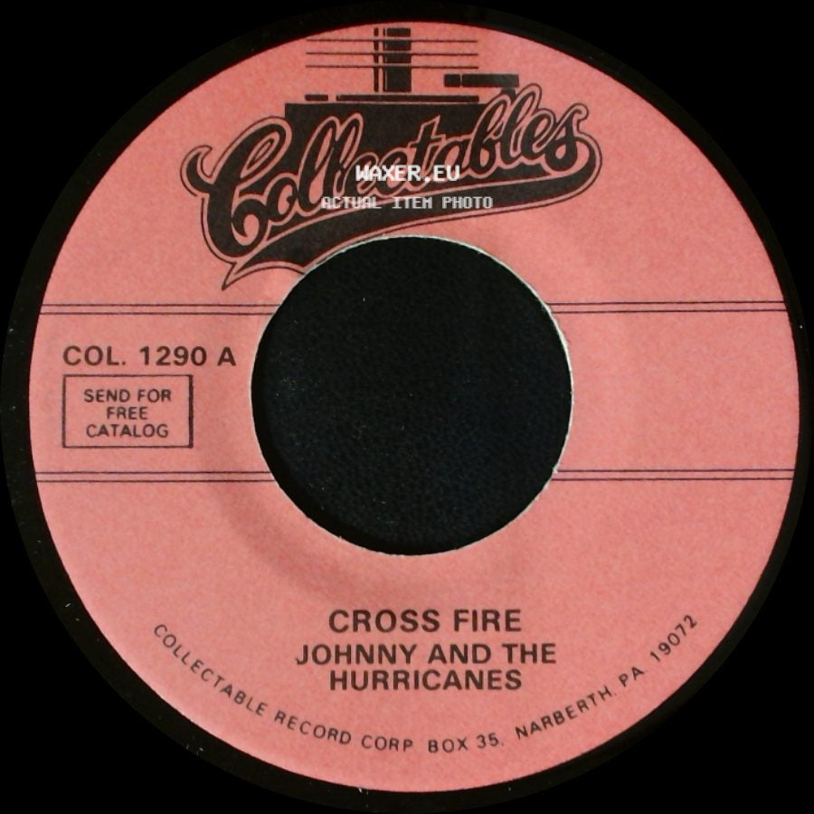 Johnny And The Hurricanes - Beatnik Fly / Cross Fire side B