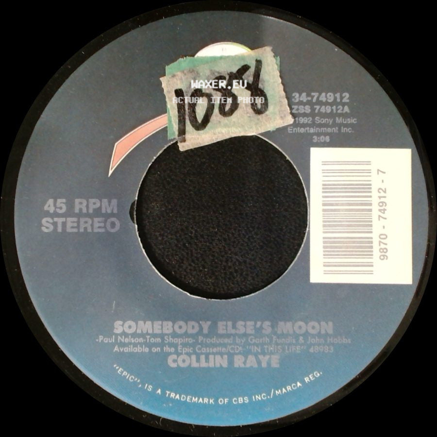 Collin Raye - Somebody Else's Moon / You Can't Take It With You side A