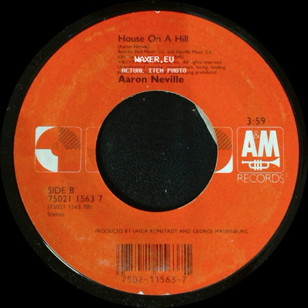 Aaron Neville - Unknown Title A / House On A Hill side B