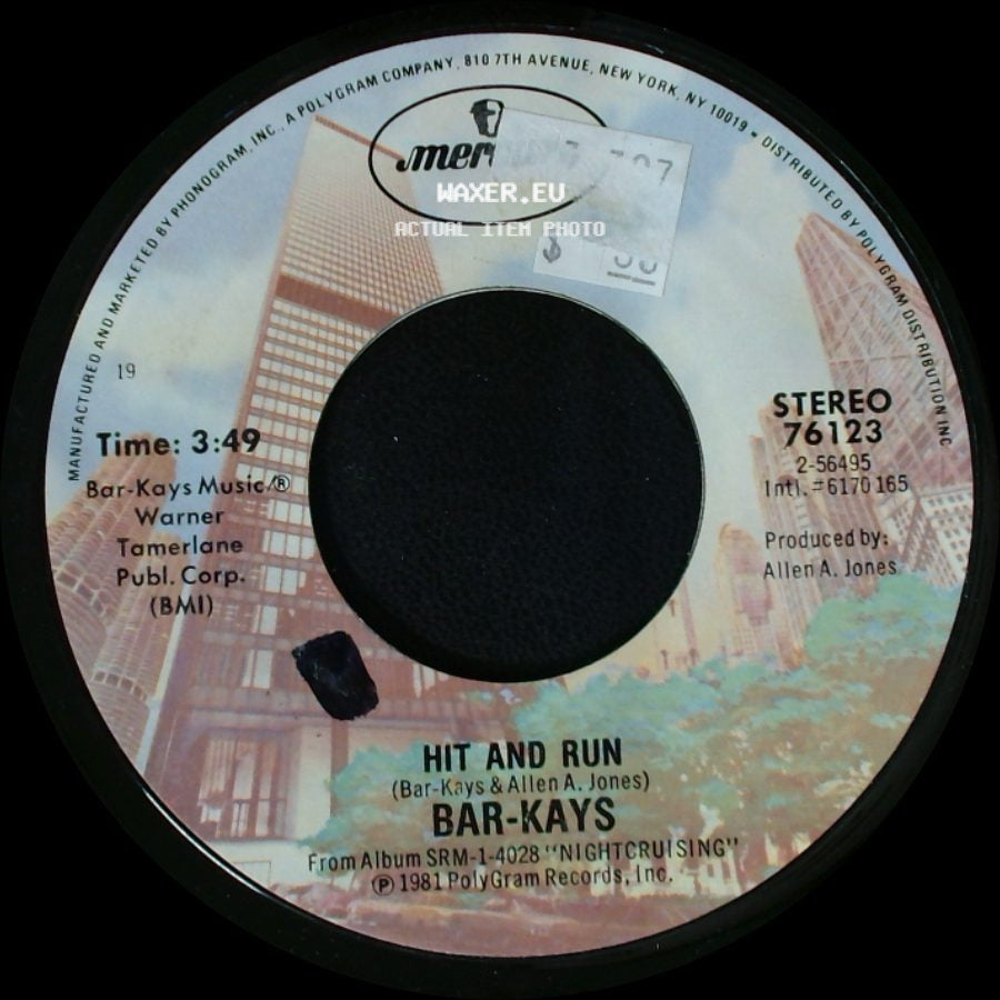 Bar-Kays - Hit And Run / Say It Through Love side A