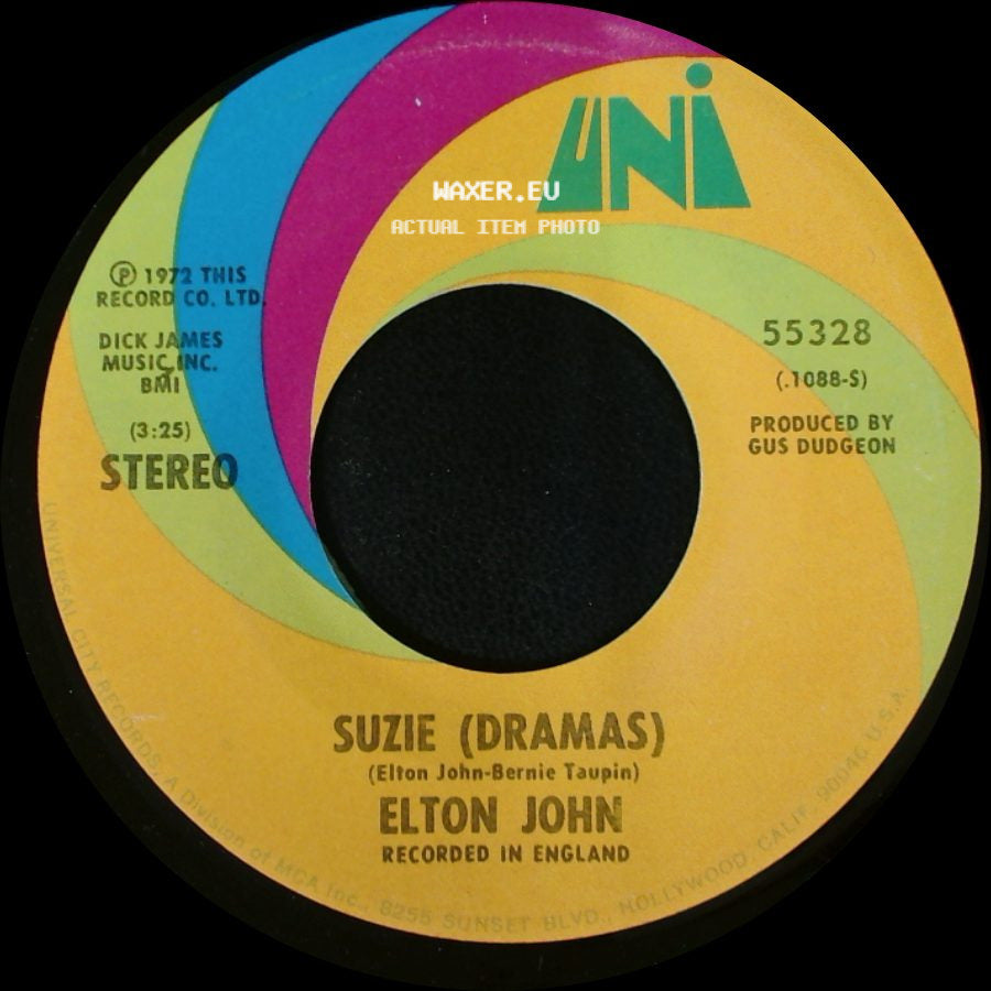 Elton John - Rocket Man / Suzie (Dramas) side B