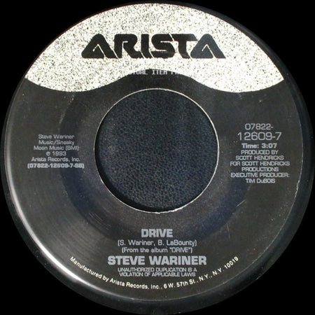 Steve Wariner - Drivin' And Cryin' / Drive side B