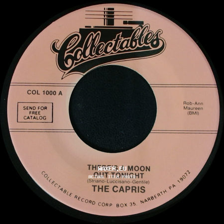 The Capris - Indian Girl / There's A Moon Out Tonight side B