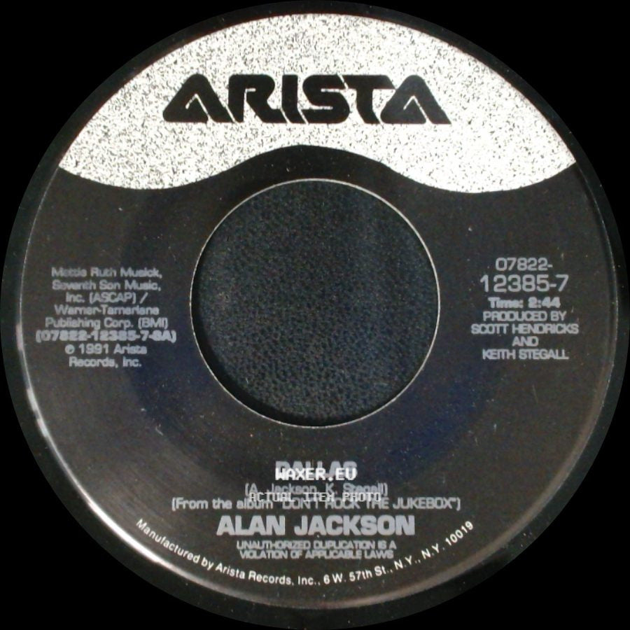 Alan Jackson - Just Playin' Possum / Dallas side B