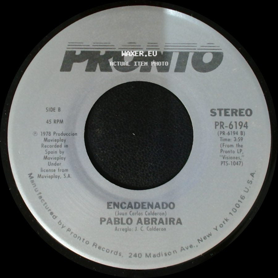 Pablo Abraira - Amor Marinero / Encadenado side B