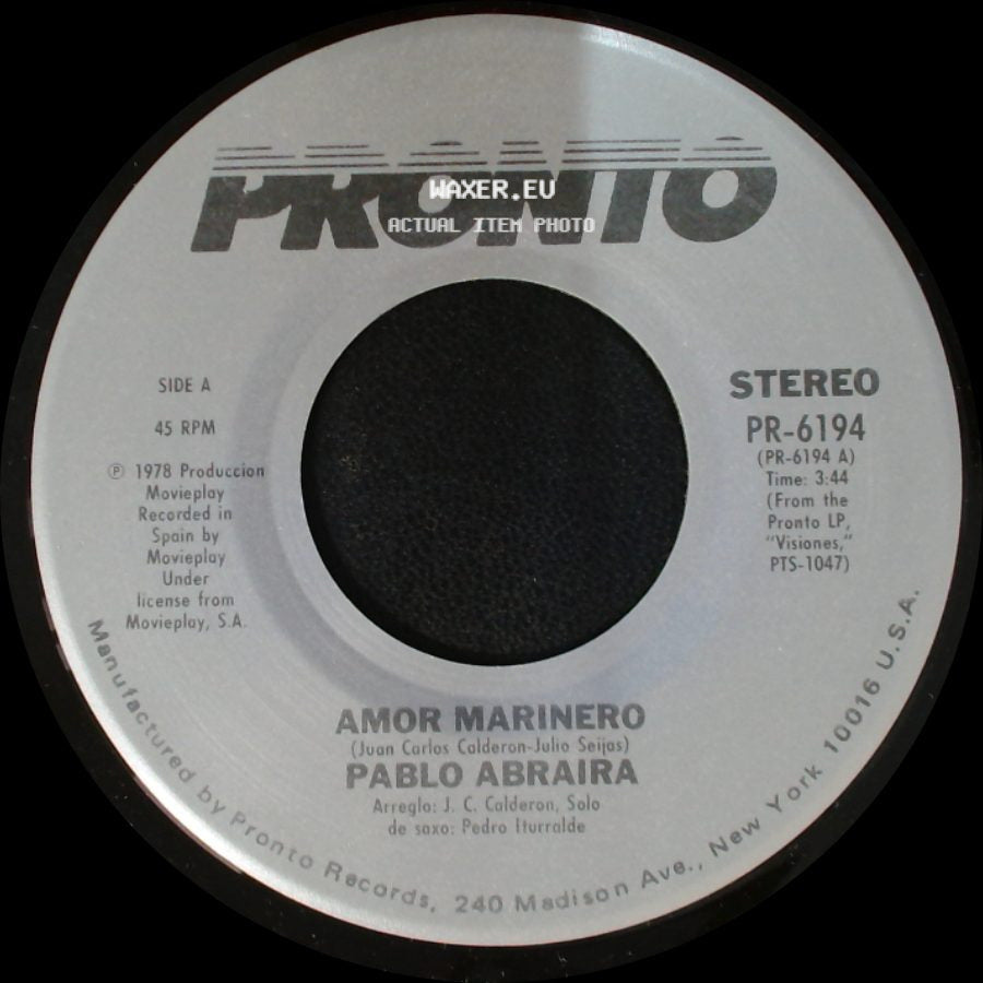 Pablo Abraira - Amor Marinero / Encadenado side A