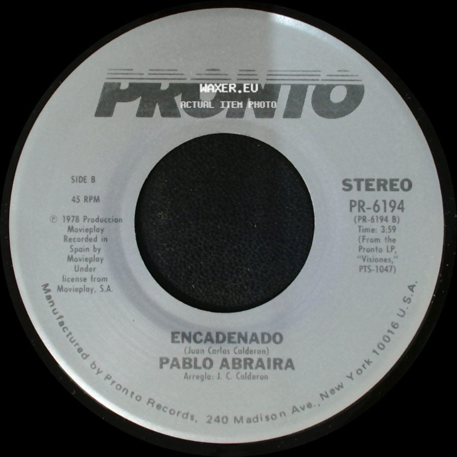 Pablo Abraira - Amor Marinero / Encadenado side B