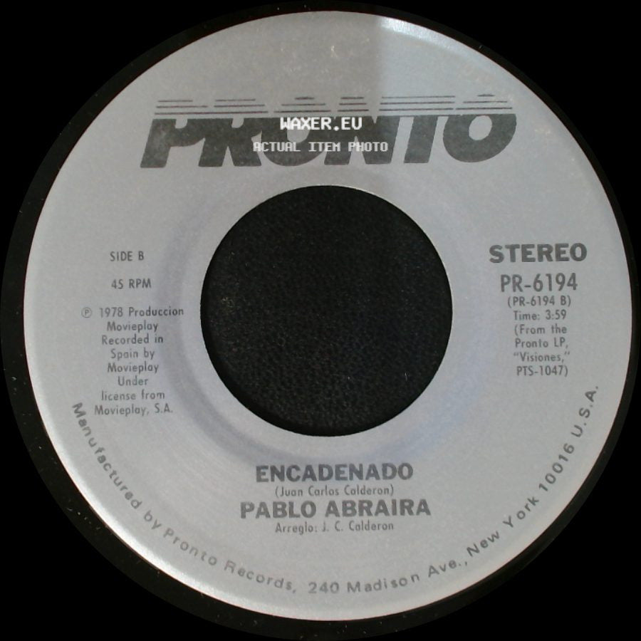 Pablo Abraira - Amor Marinero / Encadenado side B