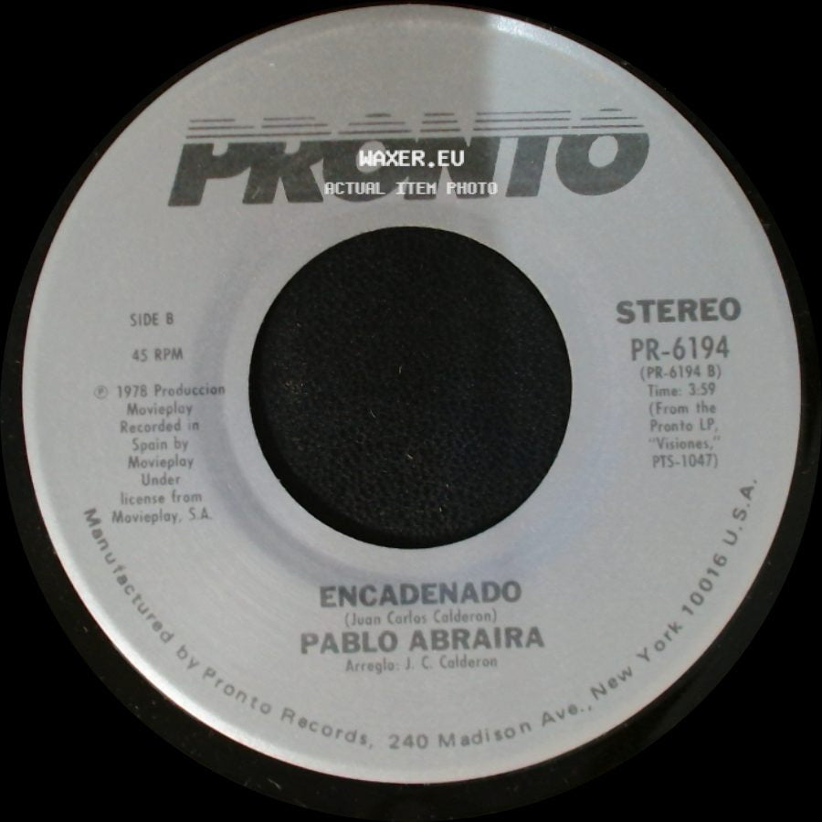 Pablo Abraira - Amor Marinero / Encadenado side B