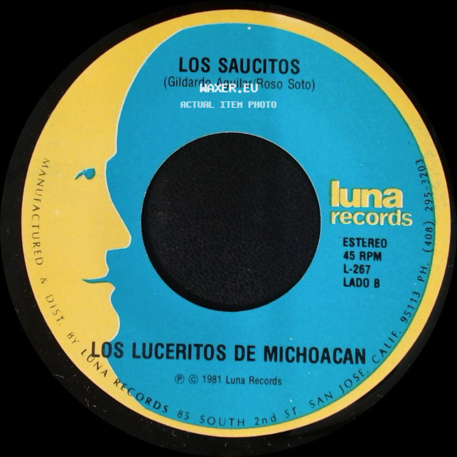 Los Luceritos De Michoacan / Los Saucitos - Morena De Ojos Cafes / Los Luceritos De Michoacan side B