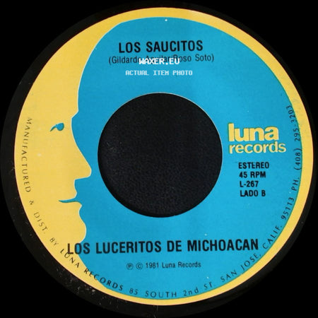 Los Luceritos De Michoacan / Los Saucitos - Morena De Ojos Cafes / Los Luceritos De Michoacan side B