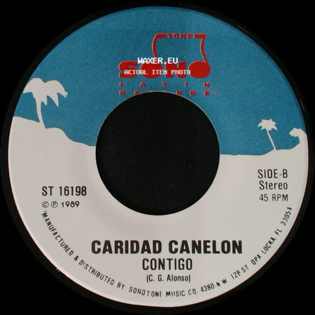 Caridad Canelon - Contigo / Mi Trampa side A