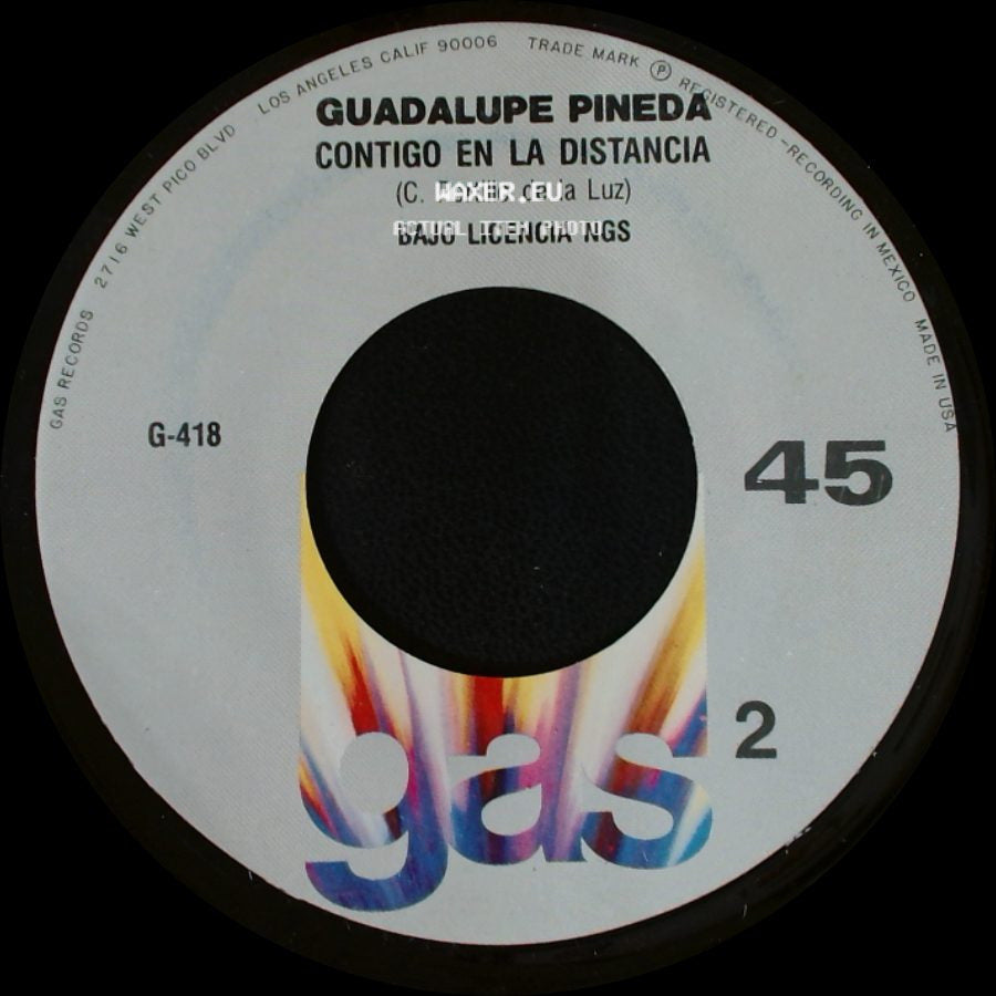 Guadalupe Pineda - Contigo En La Distancia / Te Amo side A