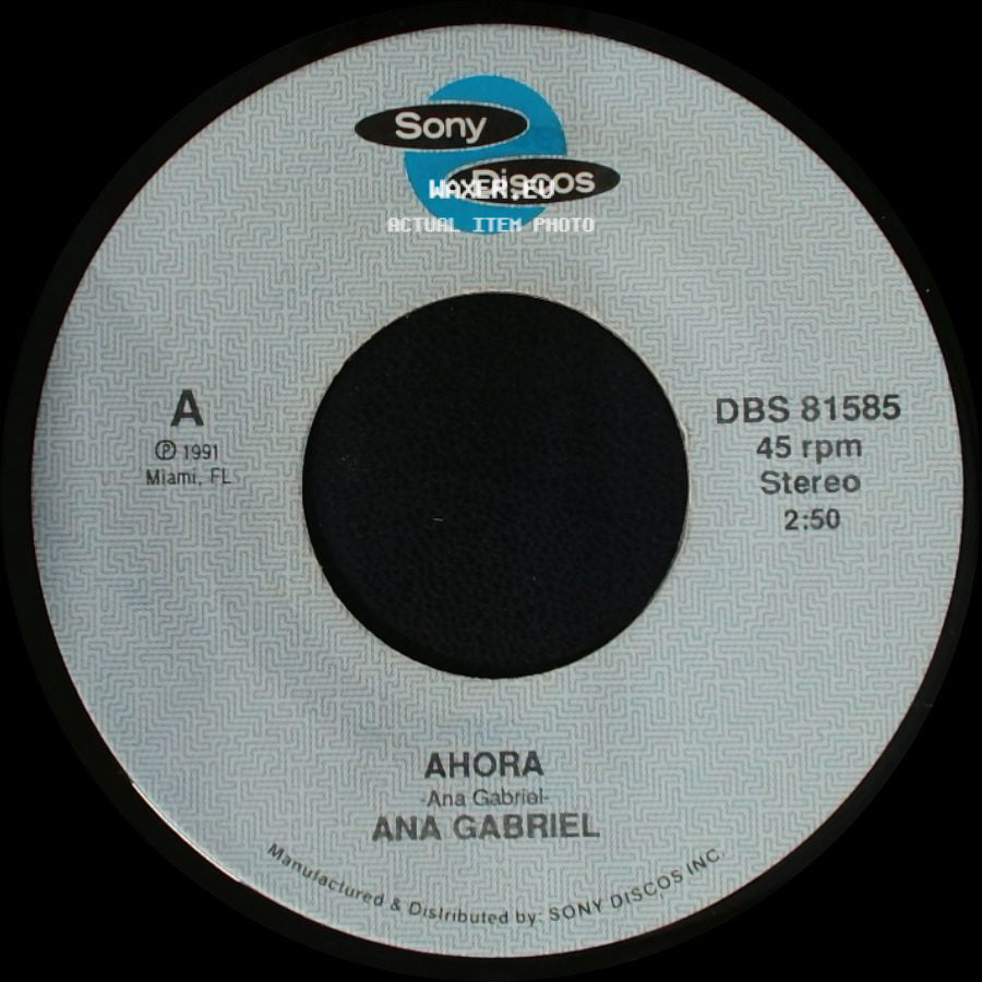 Ana Gabriel - Ahora / Ahora side B