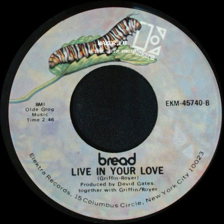Bread - Mother Freedom / Live In Your Love side B