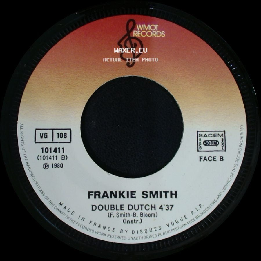 Frankie Smith - Double Dutch 4'37 / Double Dutch Bus side A