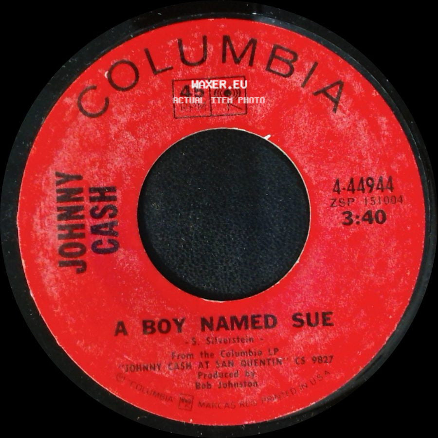 Johnny Cash - A Boy Named Sue / San Quentin side A